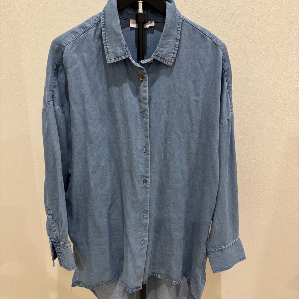 Women’s  Blue Denim Shirt